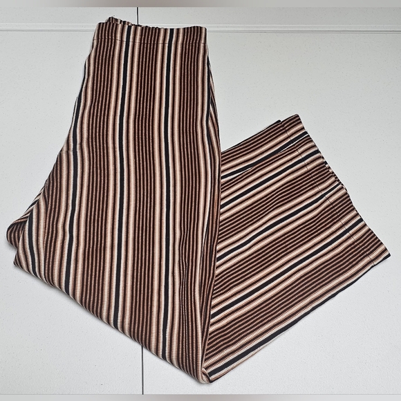 Kimchi Blue Urban Outfitters Percy Striped Puddle Pant Size Medium Women Casual - Picture 3 of 14